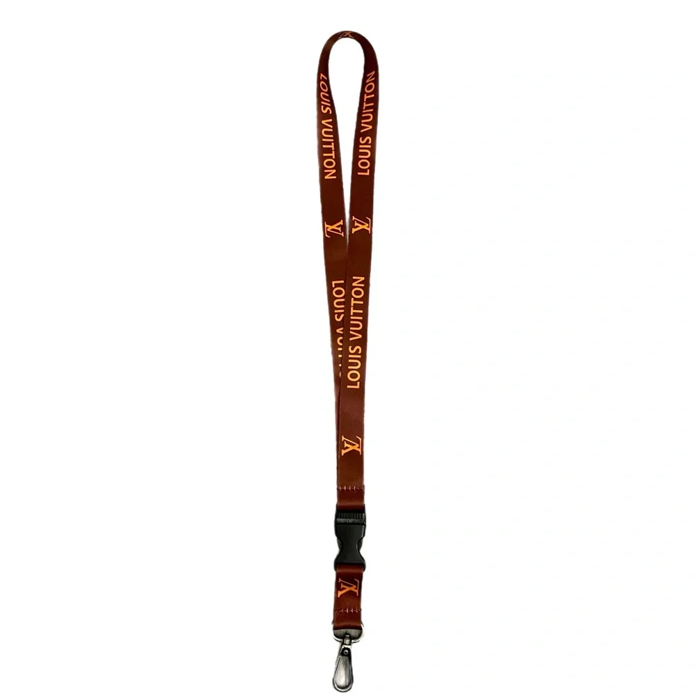 Ribbon LV* lanyard
